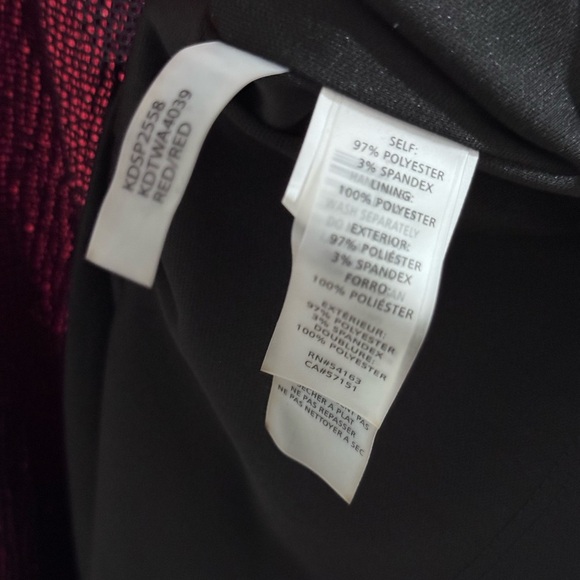 Elegant Burgundy Halter Dress side 4 - Picture 5 of 8